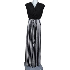 R&M RICHARD'S CROSS FRONT JUMPSUIT